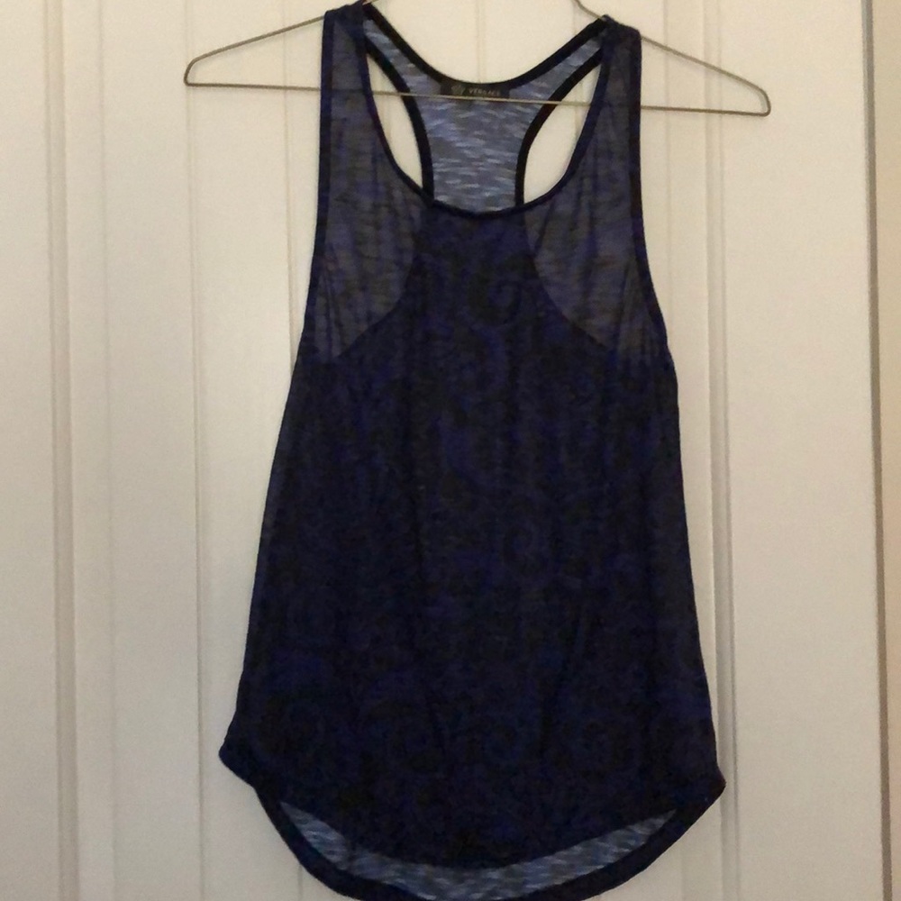 Versace racerback tank